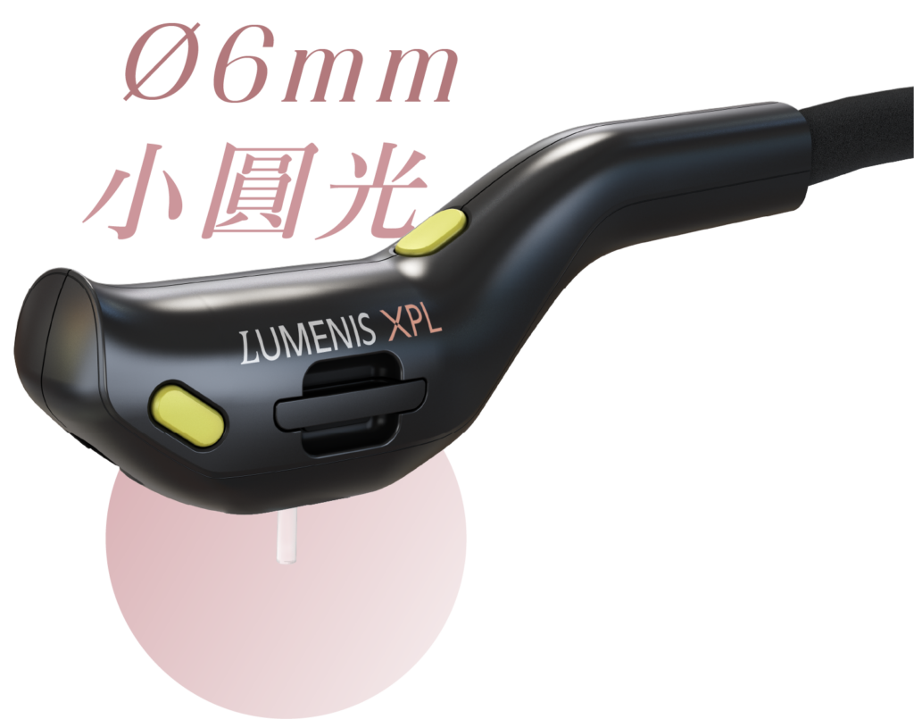 Stellar M22 XPL 探頭特寫 —— 9 大 ExpertFilters 濾片及 SapphireCool 藍寶石冷卻光導頭